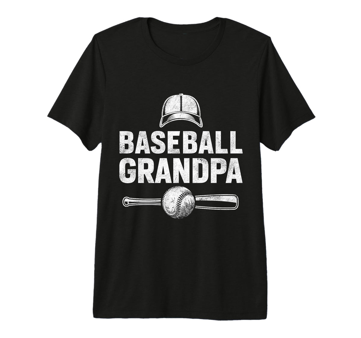 Funny Grandad Baseball Grandpa T-Shirt - Casual Everyday Wear for Adults