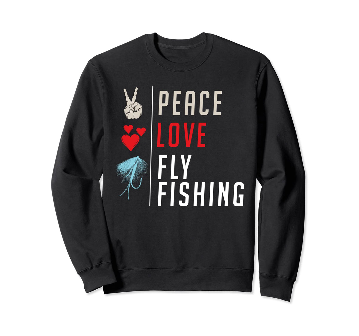 Fly Fishing Gifts Fly Fishing Sweatshirt - Trendy Graphic for Adults