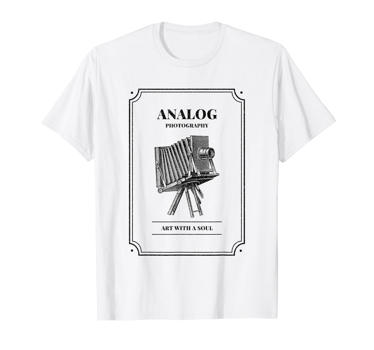 Analog Photography Art Soul Camera T-Shirt - Streetwear Style Unisex