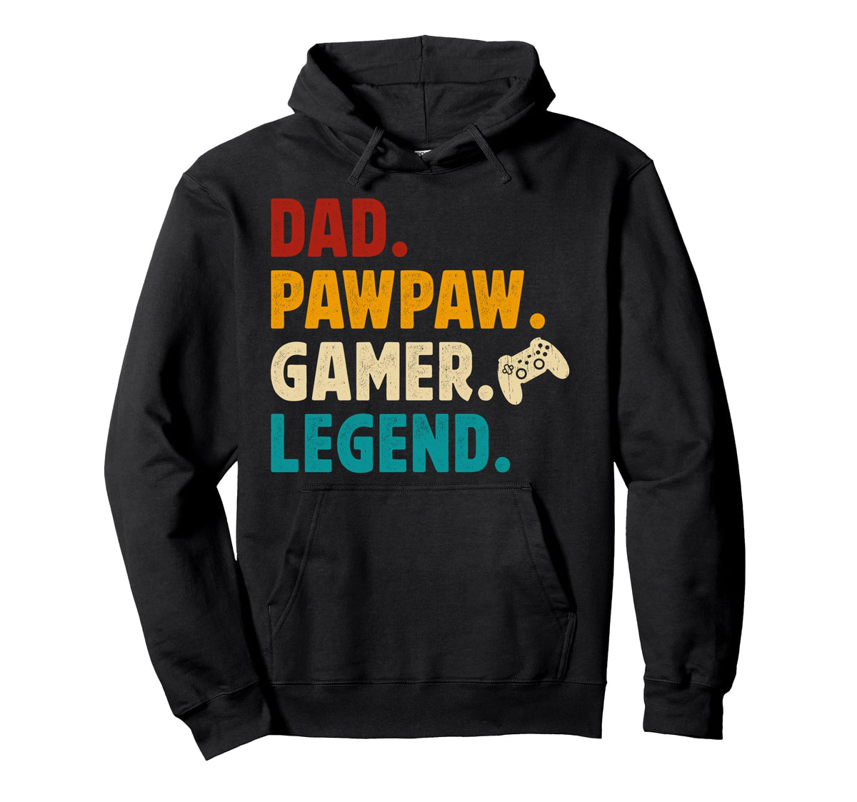 Dad Pawpaw Gamer Pawpaw Gaming Pawpaw Hoodie - Unique Graphic Men Women