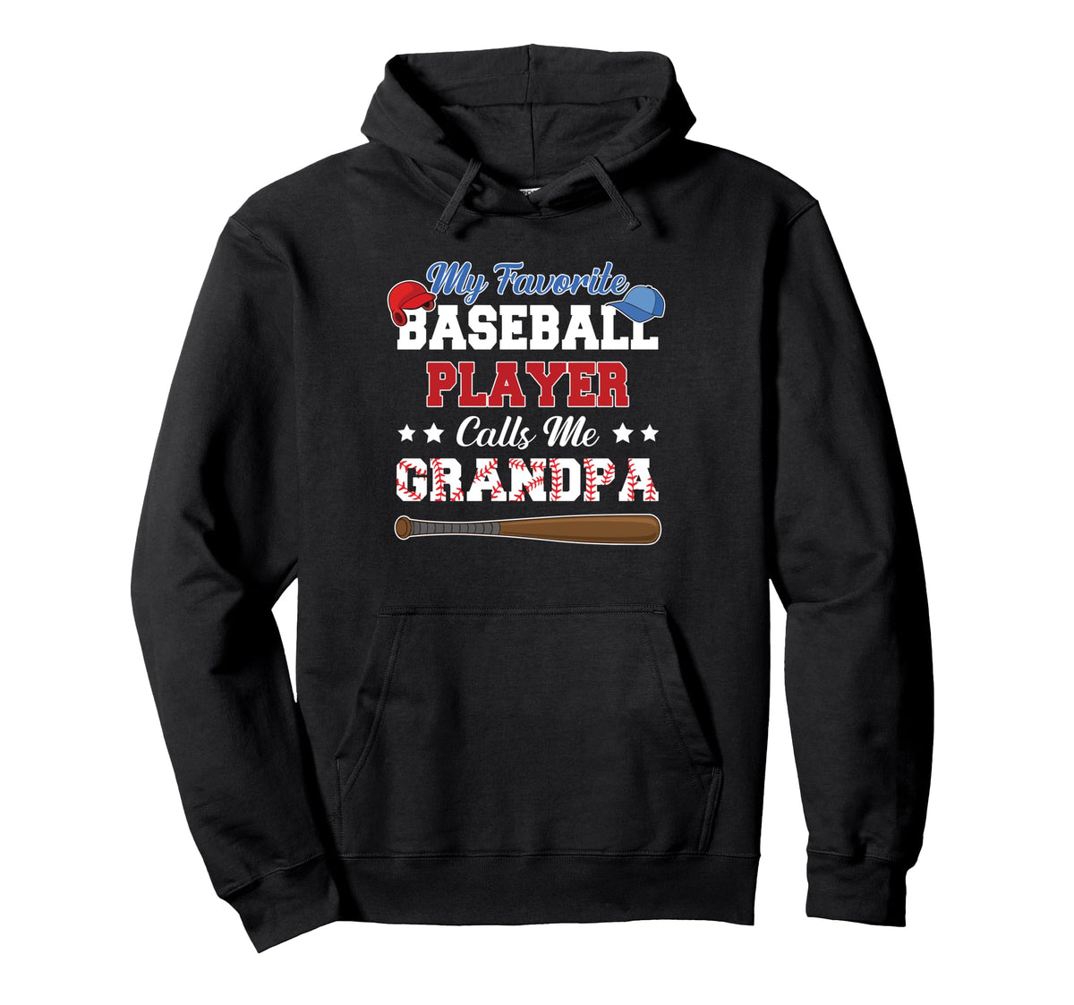 My Favorite Baseball Player Calls Me Hoodie - Trendy Graphic Men Women