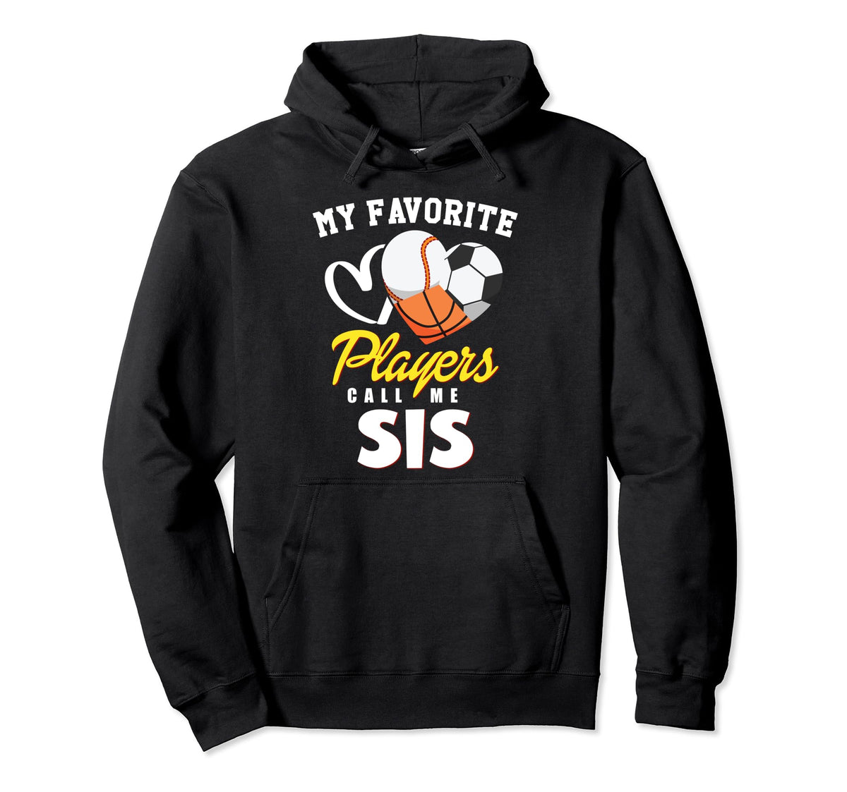 My Favorite Players Baseball Hoodie - Casual Everyday Wear for Adults