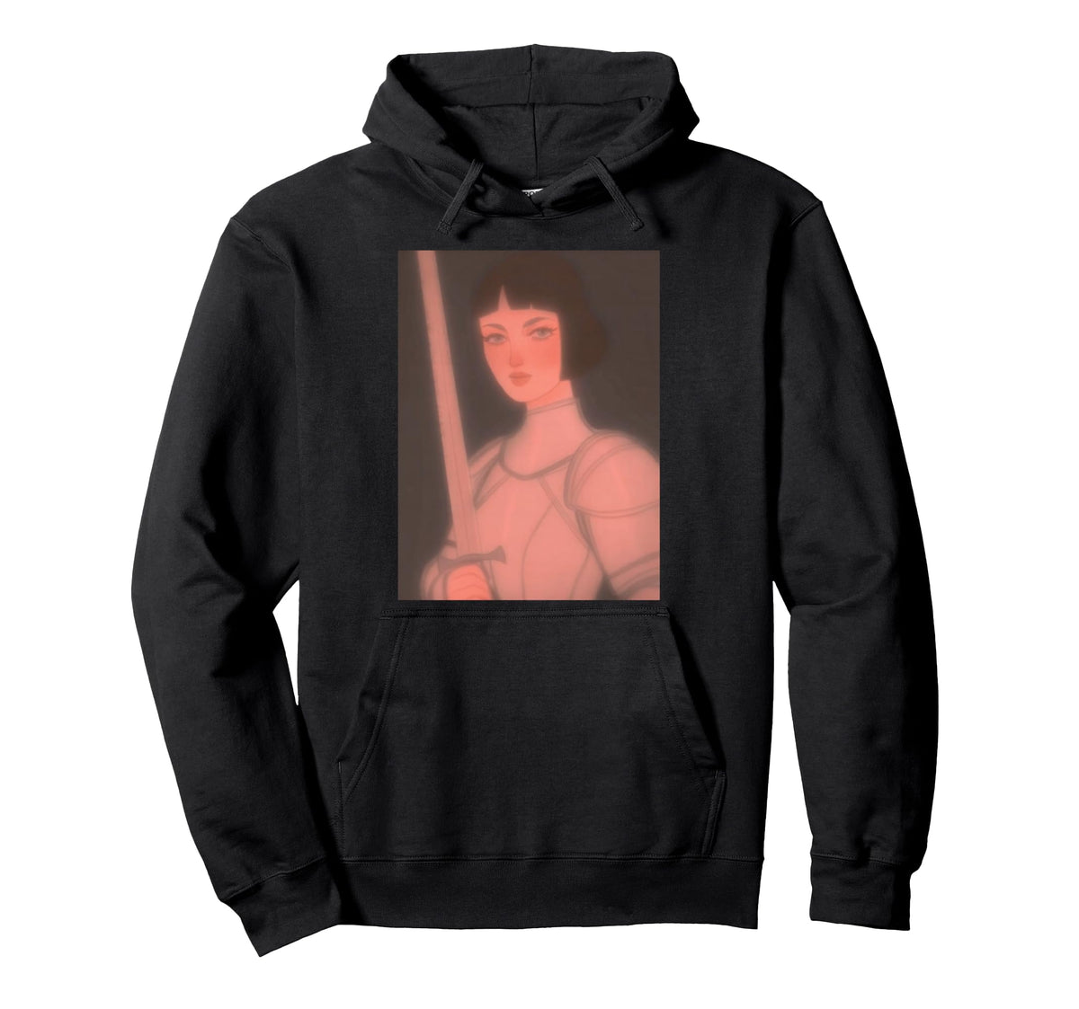 Joan Arc French History Feminist Saint Hoodie - Custom Art Print Men Women
