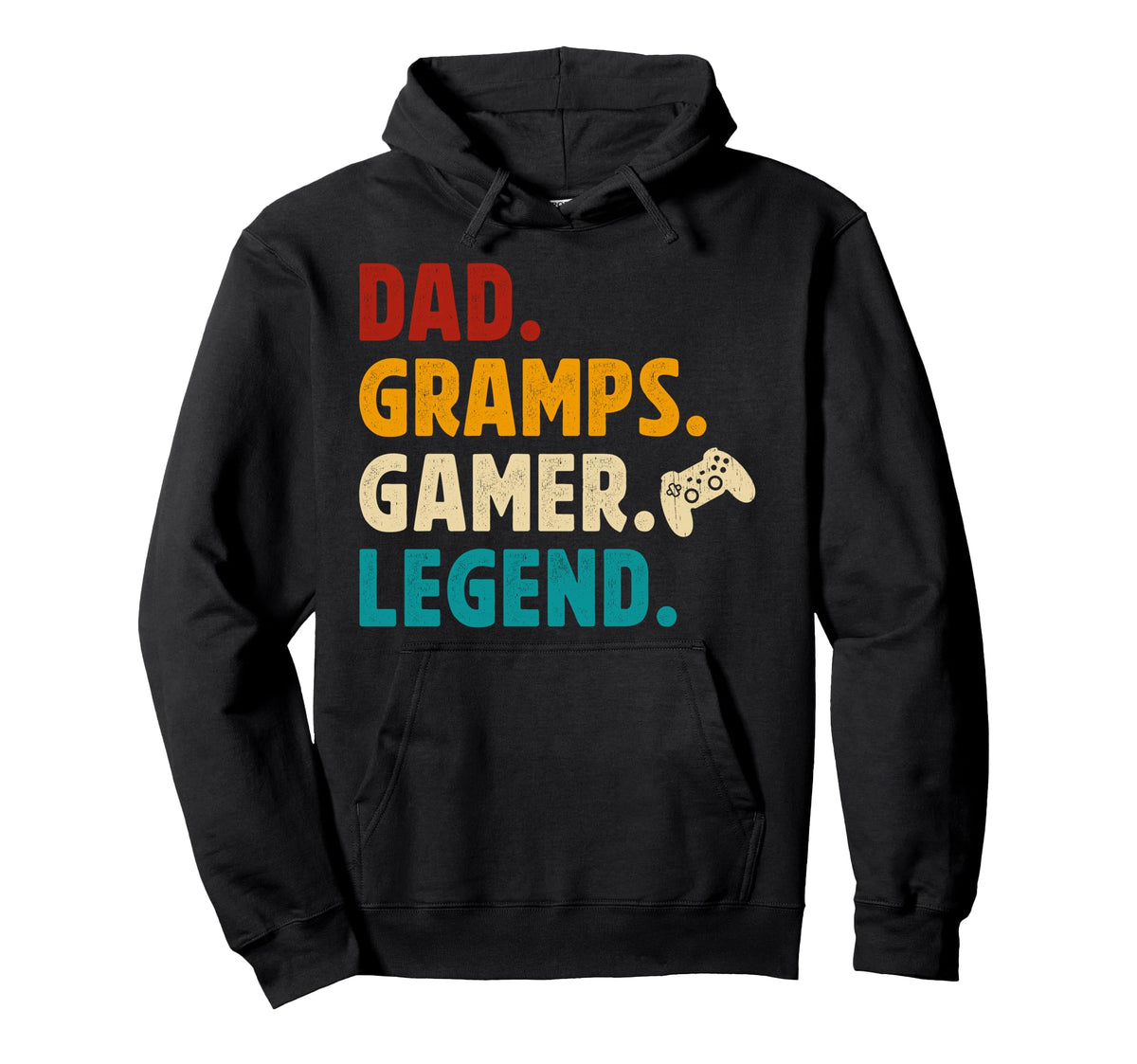 Dad Gramps Gamer Gramps Gaming Gramps Hoodie - Trendy Graphic for Adults