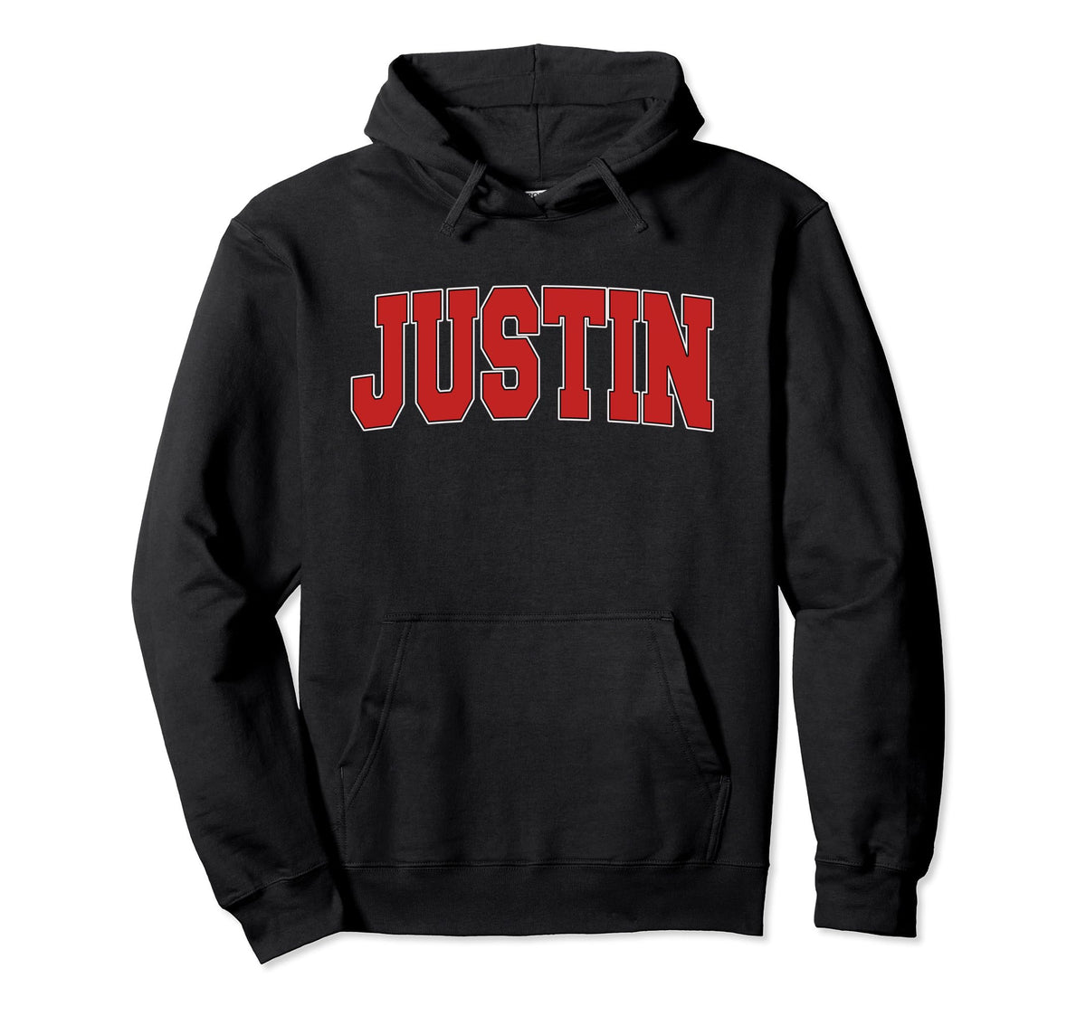 Justin Tx Texas Varsity Usa Sports Hoodie - Trendy Graphic Unisex