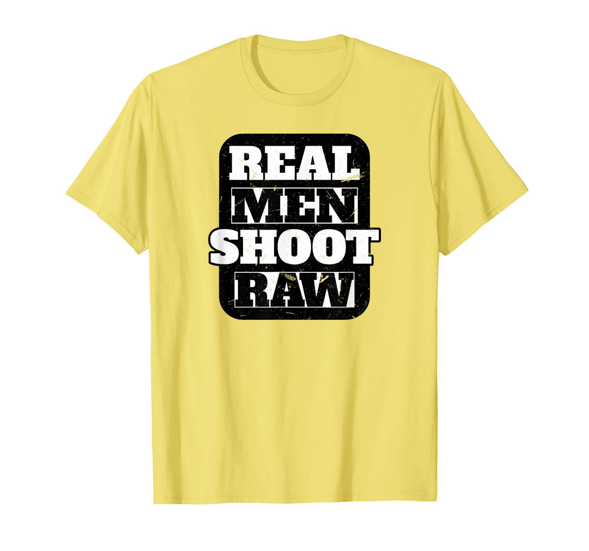 Gag Real Shoot Raw Funny Photography T-Shirt - Casual Everyday Wear Unisex