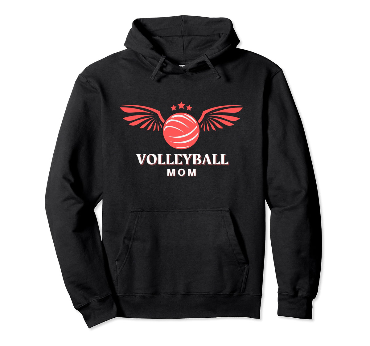 Volleyball Game Day Mvp Volleyball Mom Hoodie - Custom Art Print for Adults