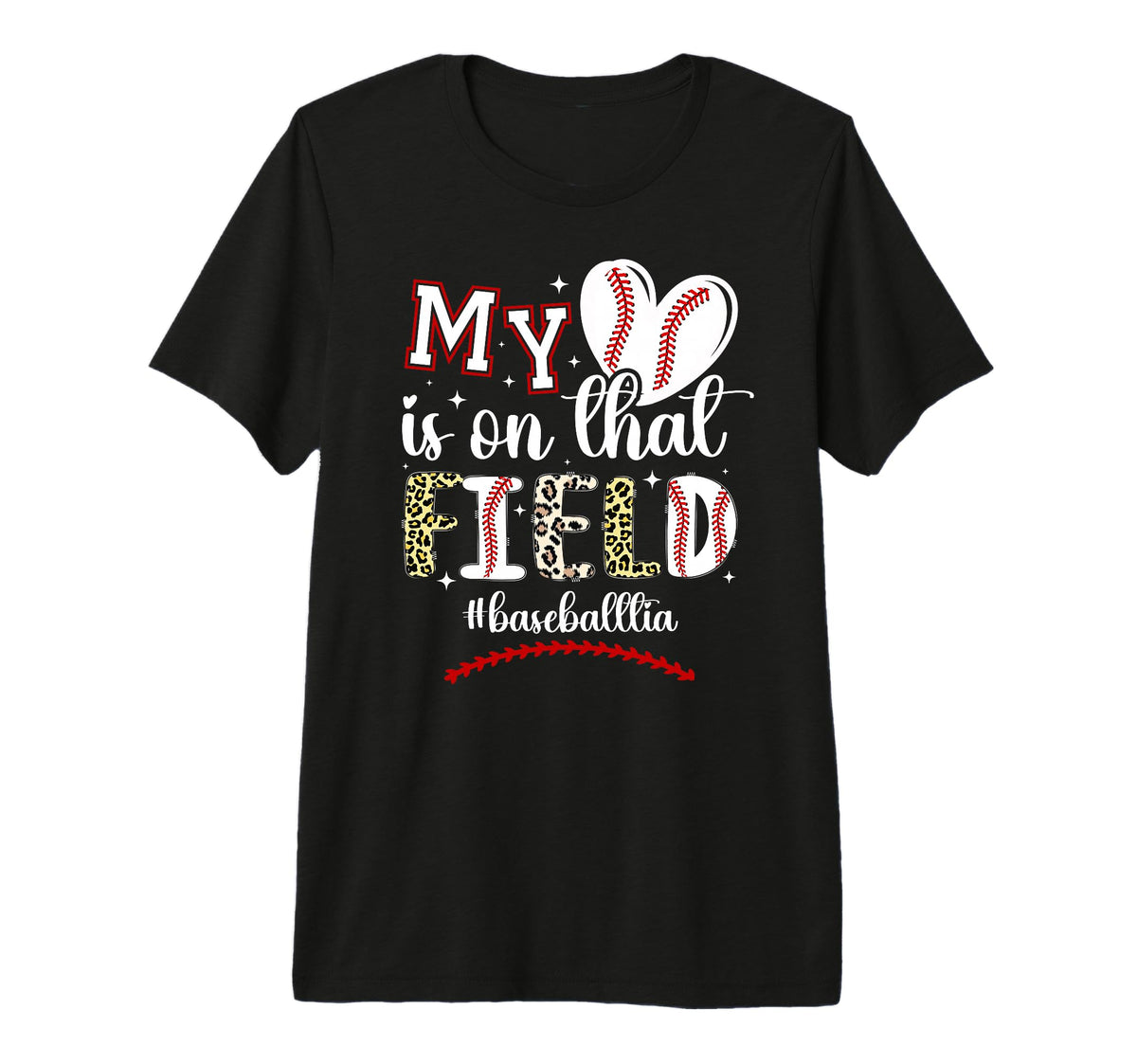 That Field Baseball Tia Baseball T-Shirt - Casual Everyday Wear Men Women