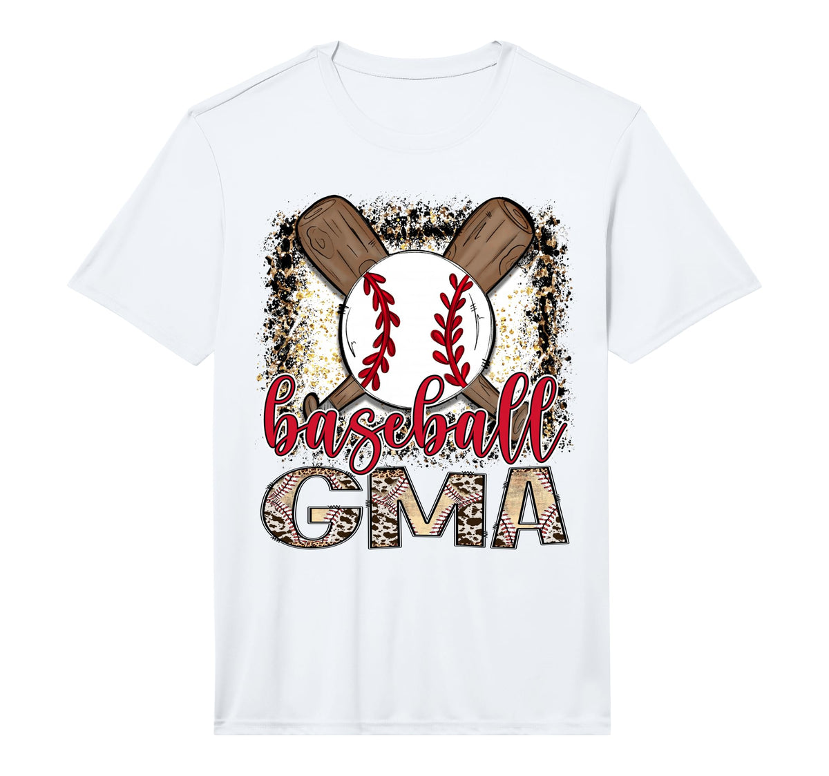 Baseball Gma Leopard Proud Ball Gma T-Shirt - Streetwear Style for Adults