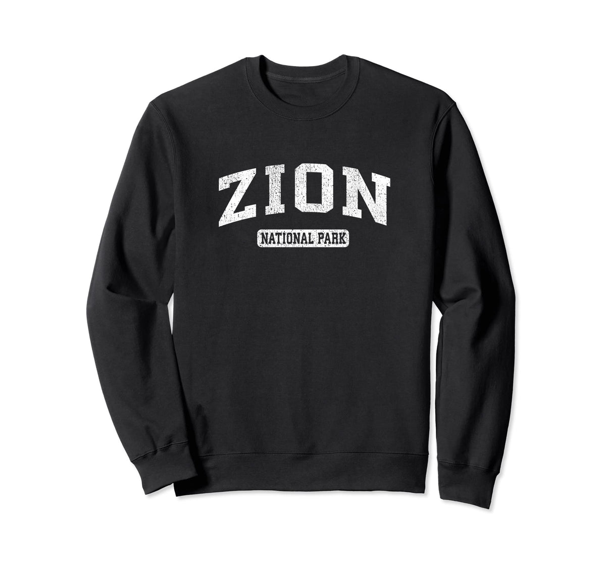 Zion National Park Sports Sweatshirt - Minimalist Print Men Women