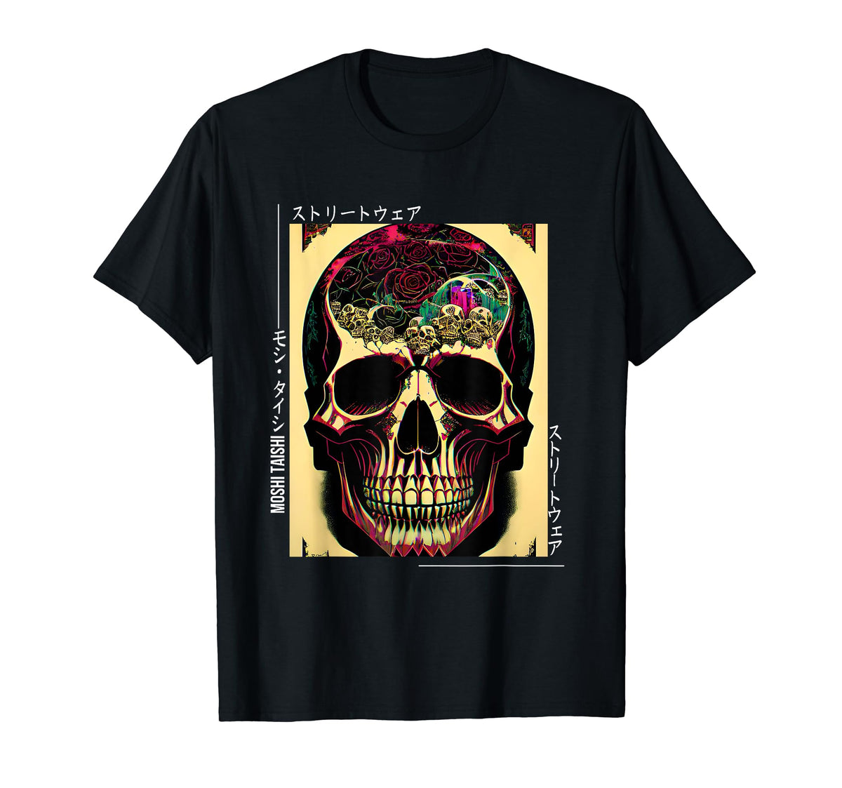Japanese Streetwear Vaporwave Otaku T-Shirt - Trendy Graphic Unisex