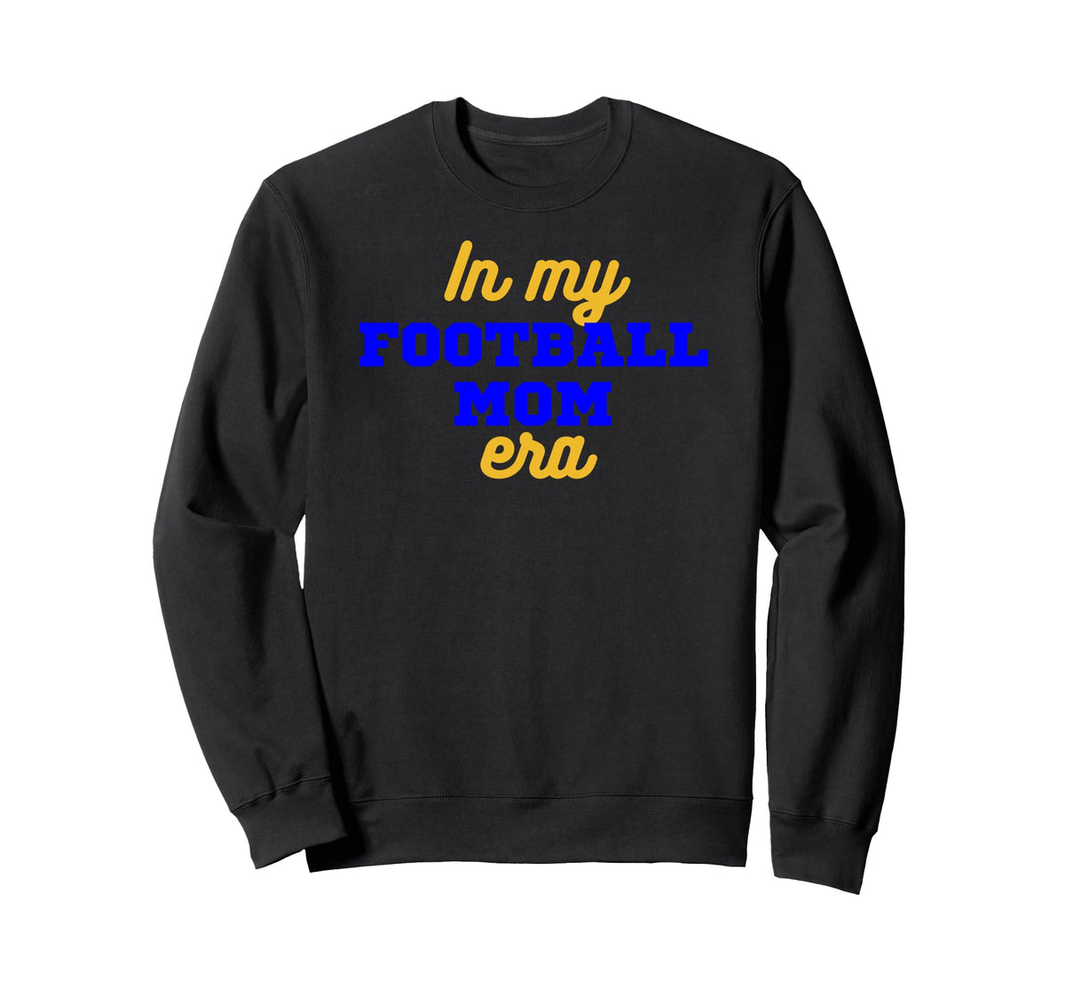 My Football Mom Era Game Day Football Sweatshirt - Minimalist Print Unisex
