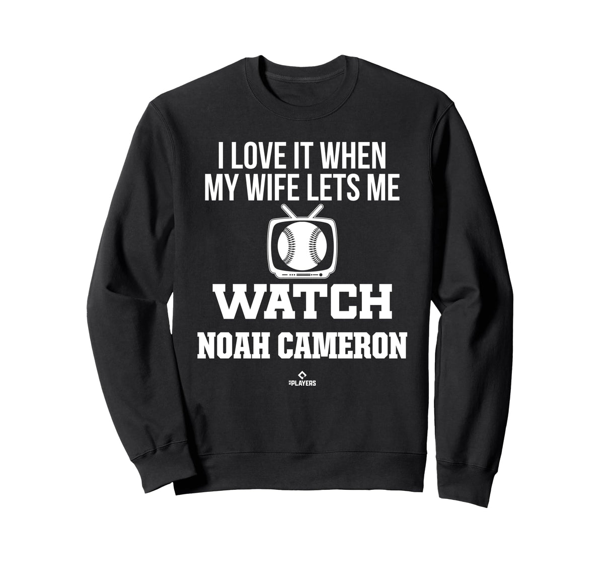 My Wife Lets Me Watch Noah Cameron Sweatshirt - Minimalist Print Men Women