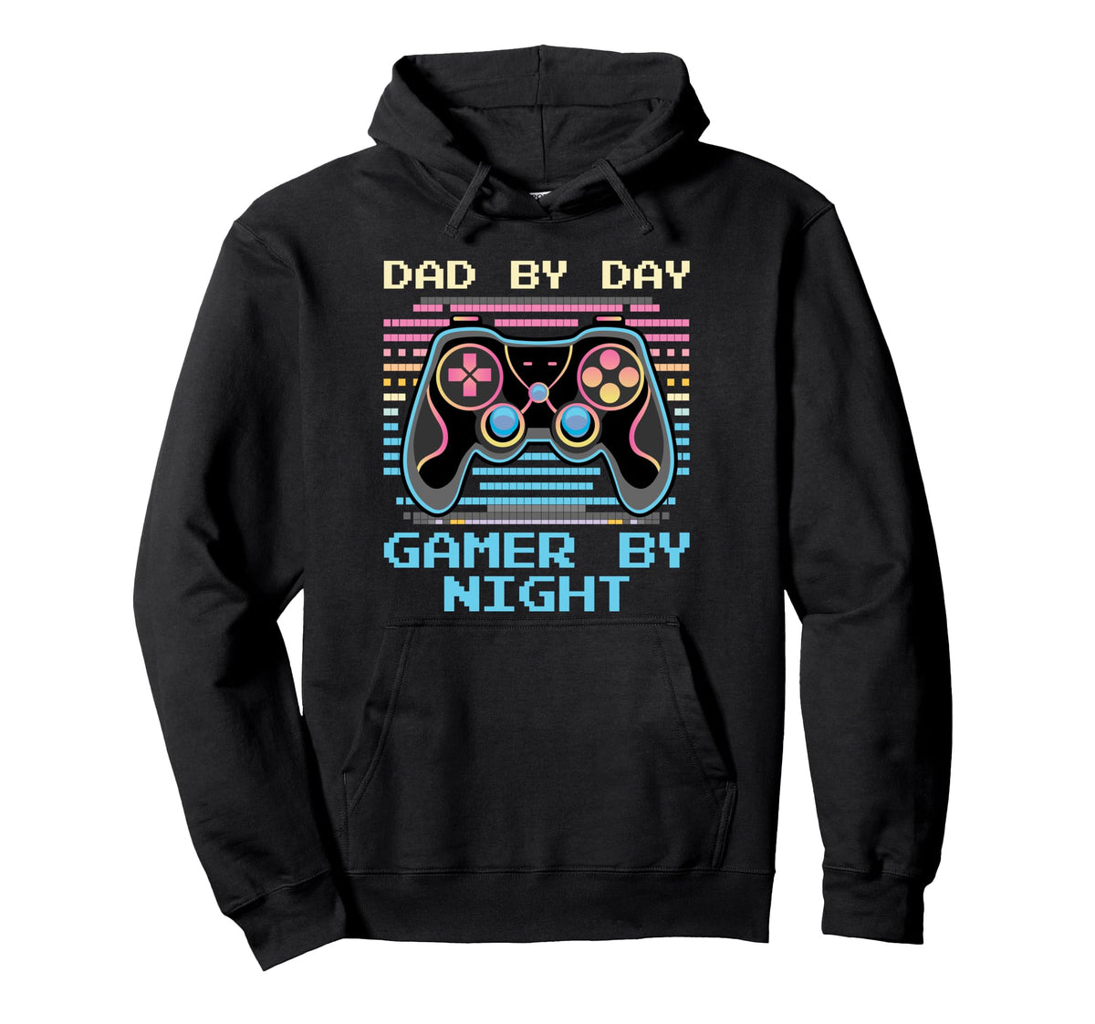 Dad Day Gamer Night Fathers Day Gamer Hoodie - Novelty Apparel for Adults