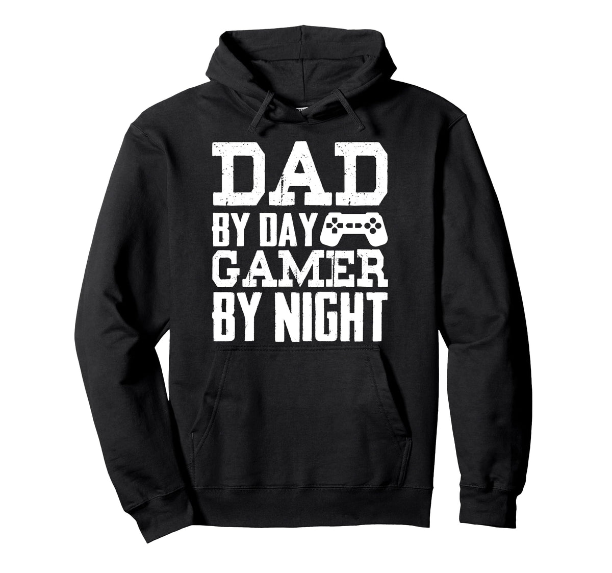 Dad Day Gamer Night Gamer Dad Funny Hoodie - Aesthetic Graphic for Adults