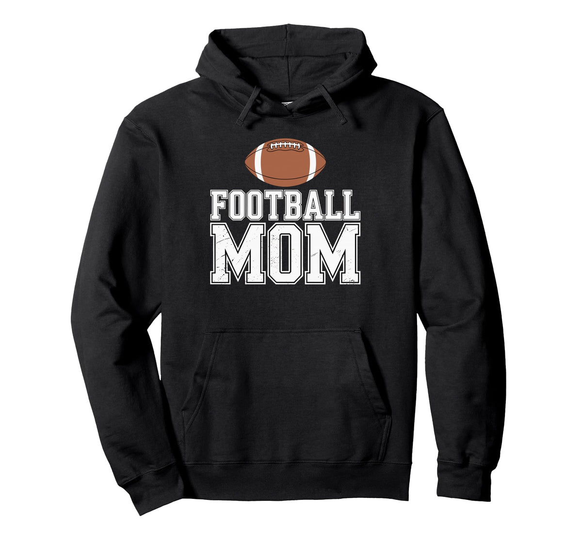 Team Supporter Proud Mama College Football Hoodie - Novelty Apparel Unisex