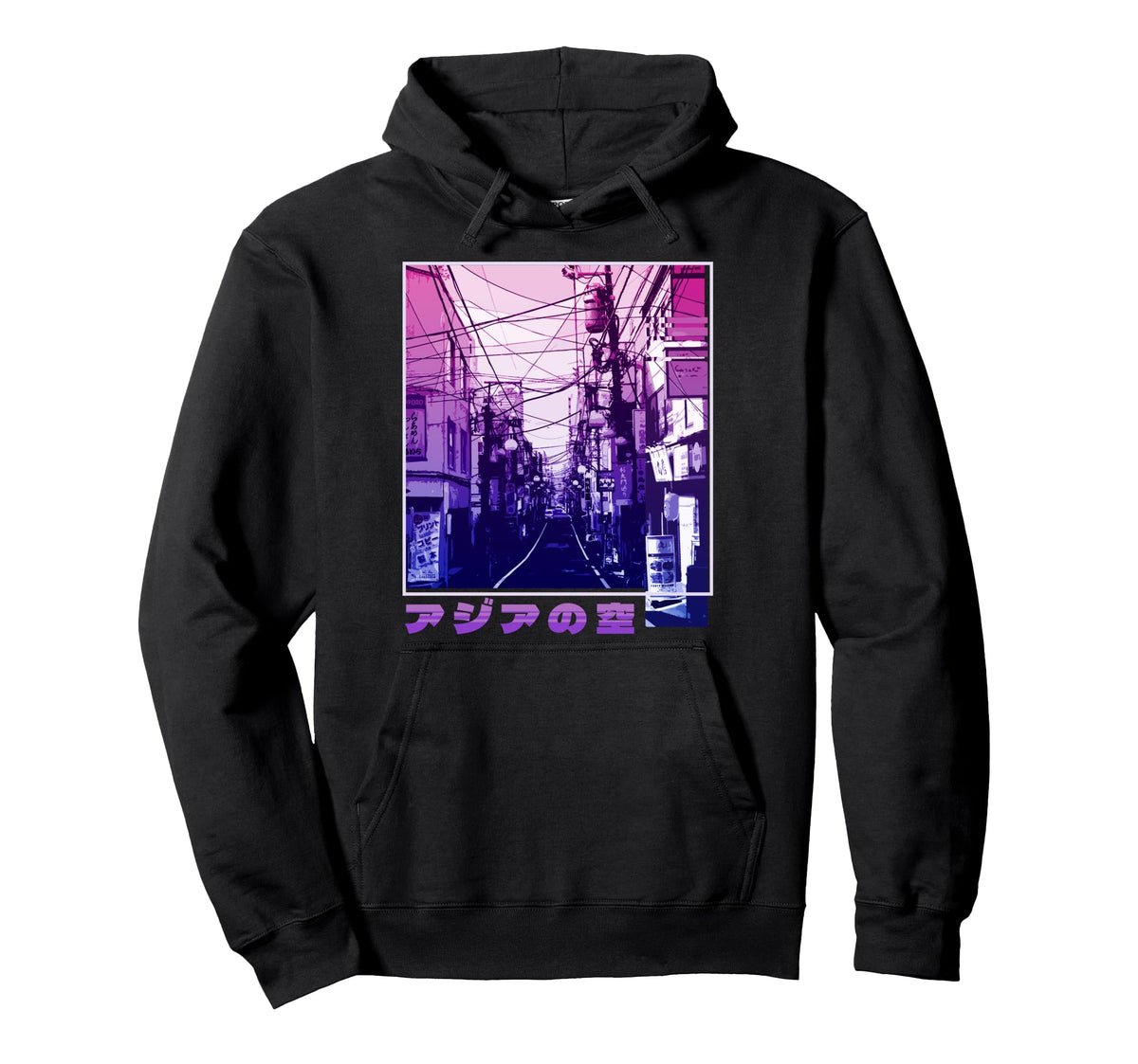 Tokyo Japan Aesthetic Vaporwave Hoodie - Casual Everyday Wear Unisex
