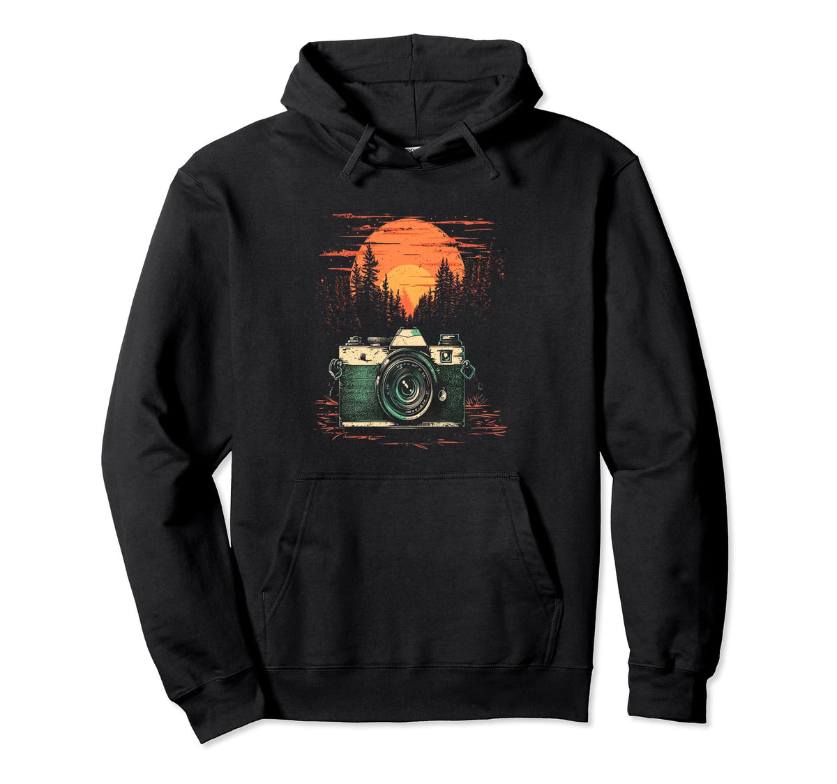 Photography Camera Forest Nature Hoodie - Streetwear Style Men Women