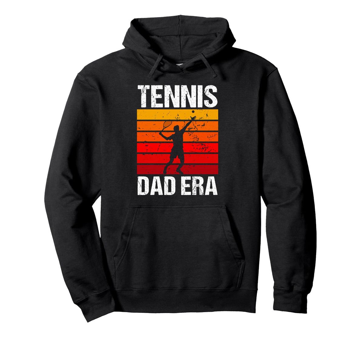Tennis Dad Era Game Day Sports Mom Hoodie - Unique Graphic for Adults