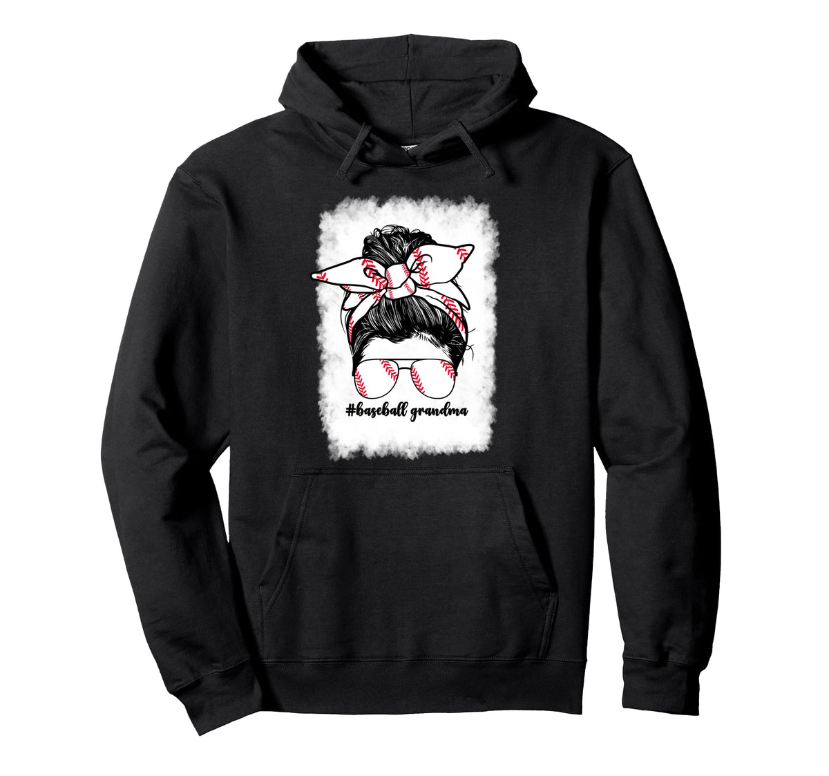 Baseball Grandma From Grandson Hoodie - Casual Everyday Wear for Adults