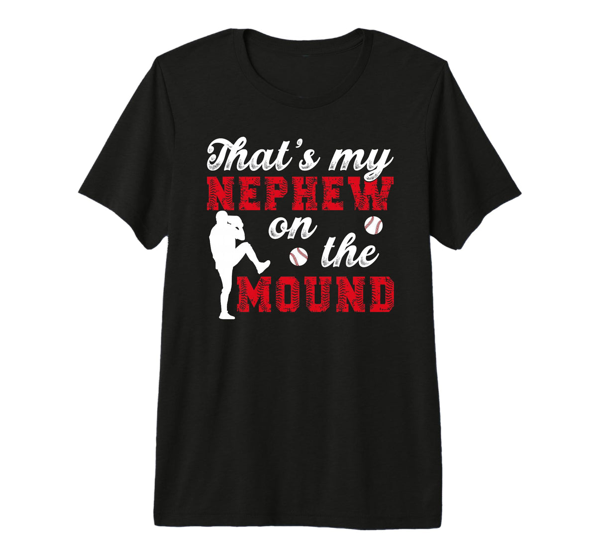 Baseball Pitcher Aunt Proud Baseball T-Shirt - Streetwear Style Men Women