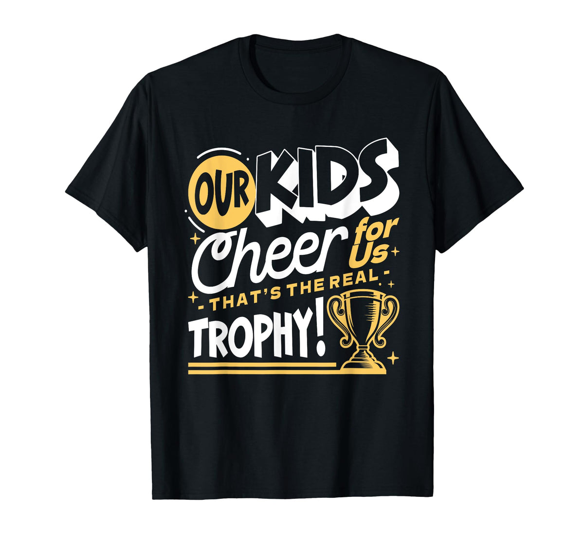 Fitness Sports Mom And Dad Trophy Game T-Shirt - Fun Novelty Design Unisex