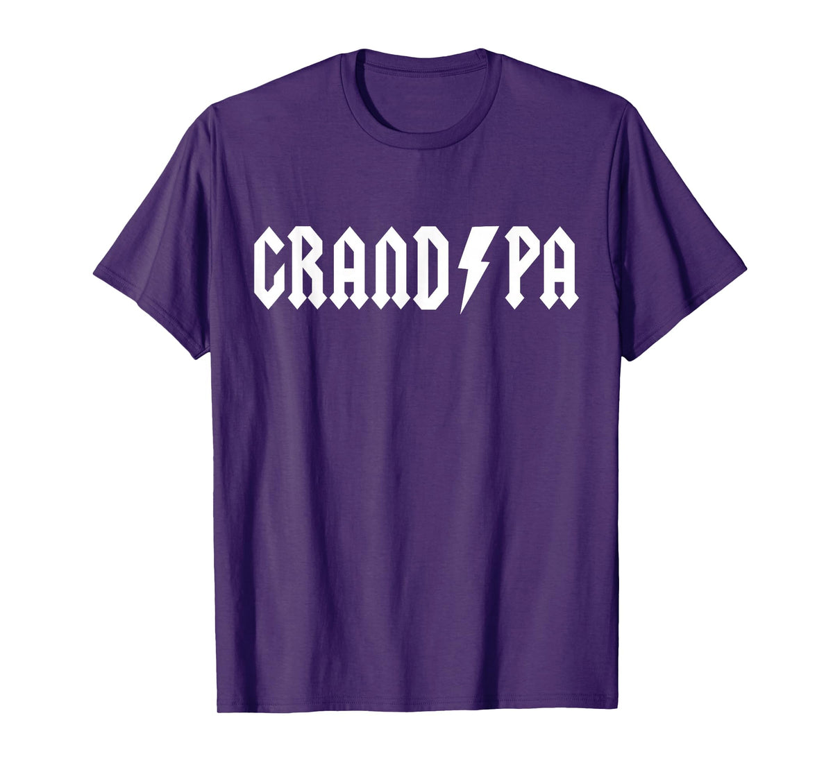 Rock N Roll Grandpa Birthday Rock Star T-Shirt - Unique Graphic Men Women