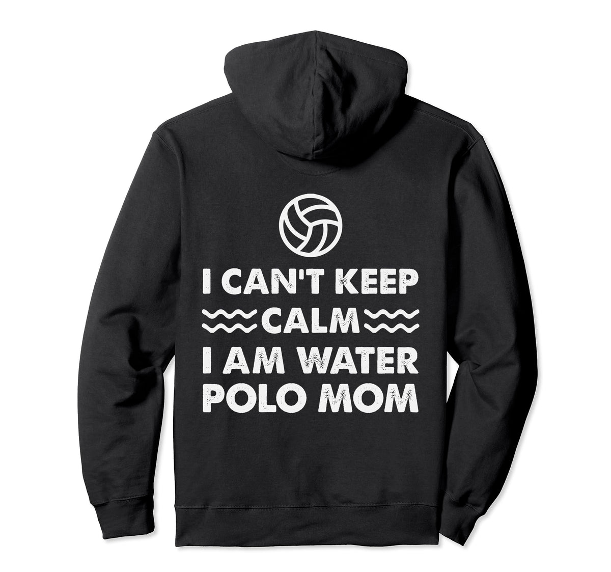 Water Polo Mom Love Support Game Day Hoodie - Streetwear Style Unisex