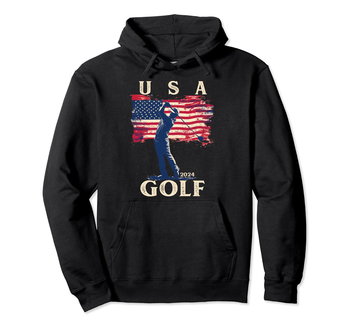 Usa Flag 2024 Fathers Day American Hoodie - Novelty Apparel Men Women