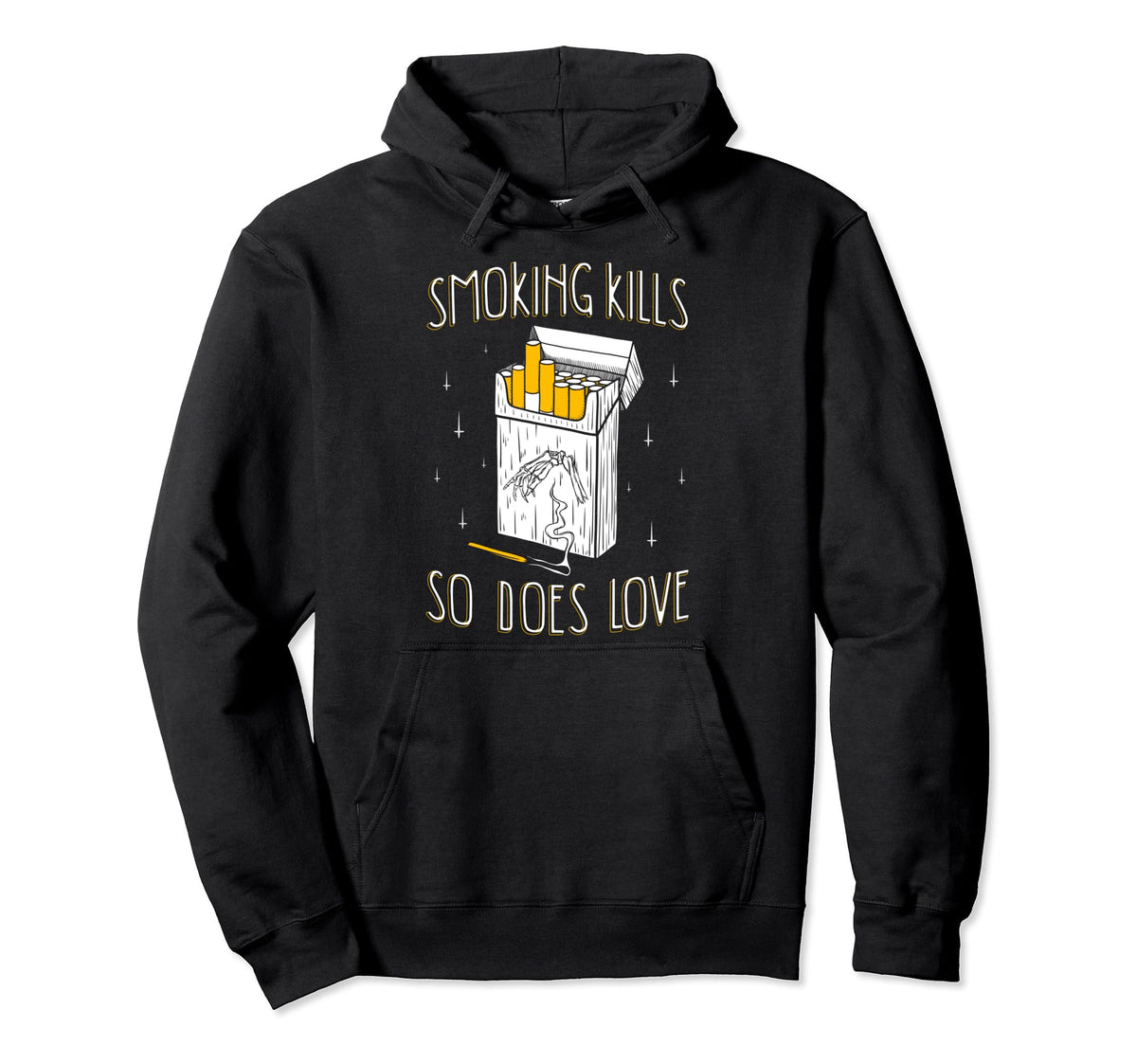 Smoking Kills So Does Love Aesthetic Hoodie - Streetwear Style Men Women