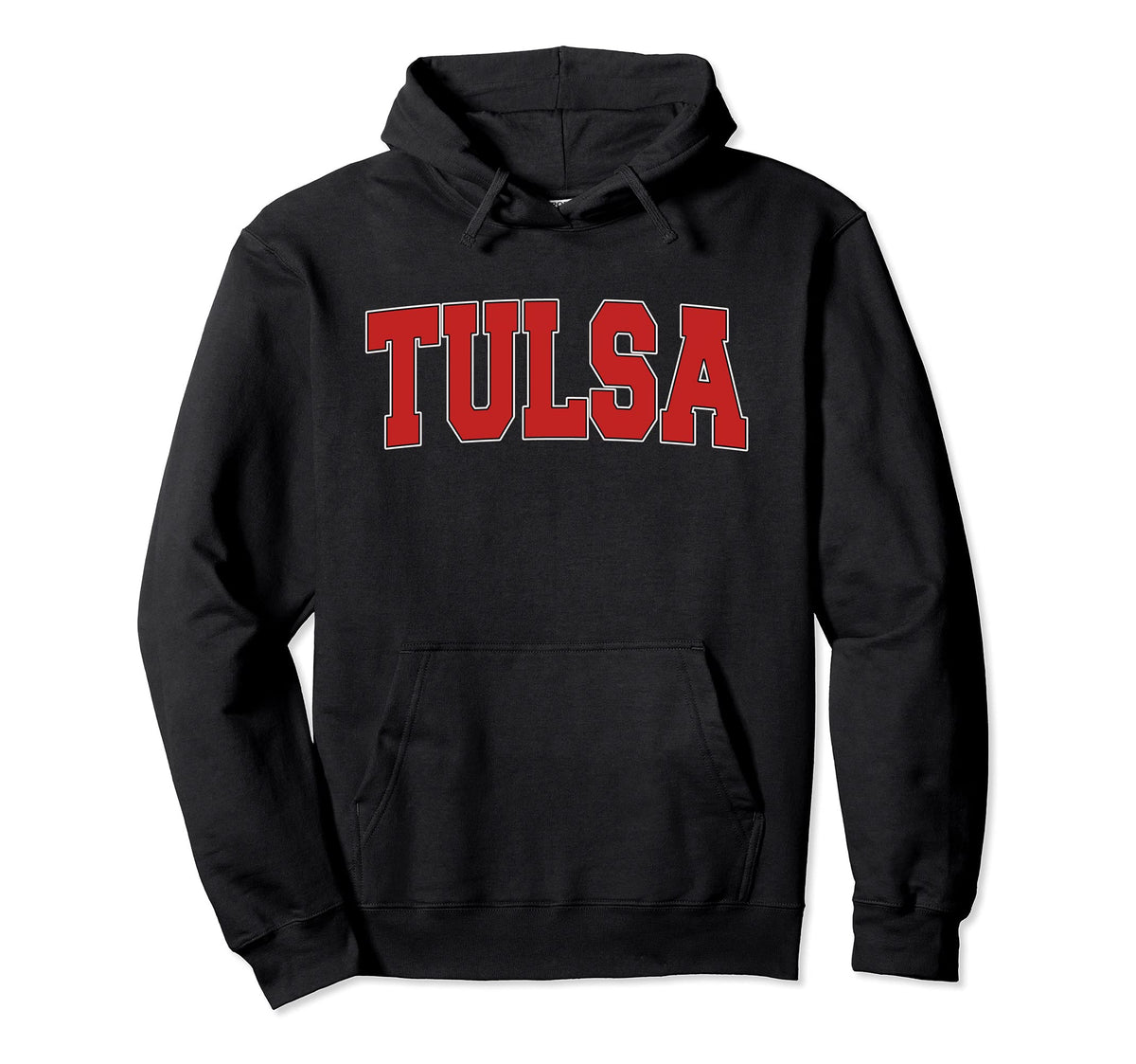 Tulsa Ok Oklahoma Varsity Usa Hoodie - Casual Everyday Wear for Adults