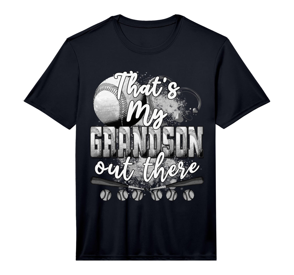 Mens Thats My Grandson Out There Gifts T-Shirt - Minimalist Print Unisex