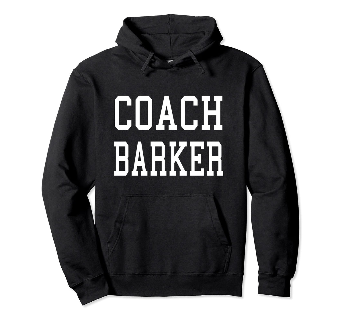 Coach Barker Custom Football Soccer Hoodie - Custom Art Print Men Women