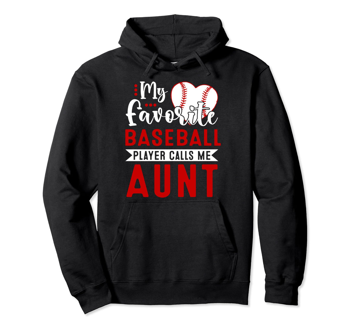 My Favorite Baseball Player Calls Hoodie - Casual Everyday Wear for Adults