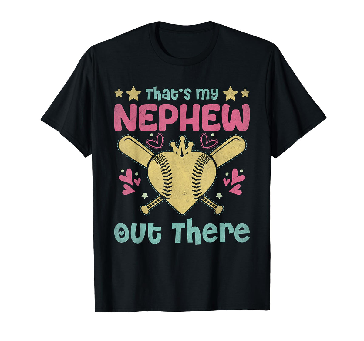 Thats My Nephew Out There Baseball T-Shirt - Streetwear Style Men Women
