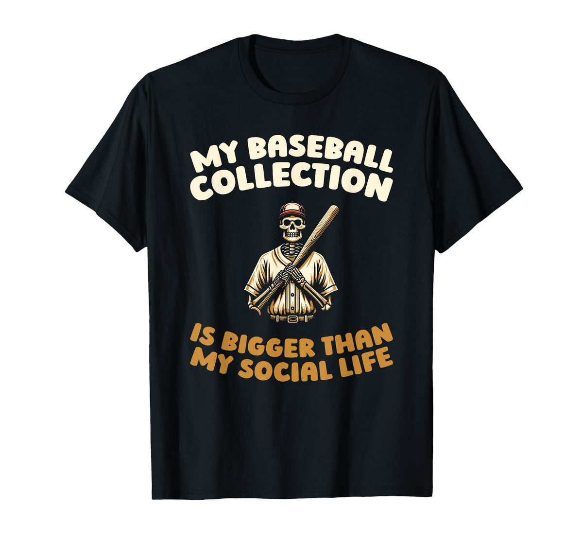 Baseball Player Team Sport Baseballer T-Shirt - Streetwear Style for Adults
