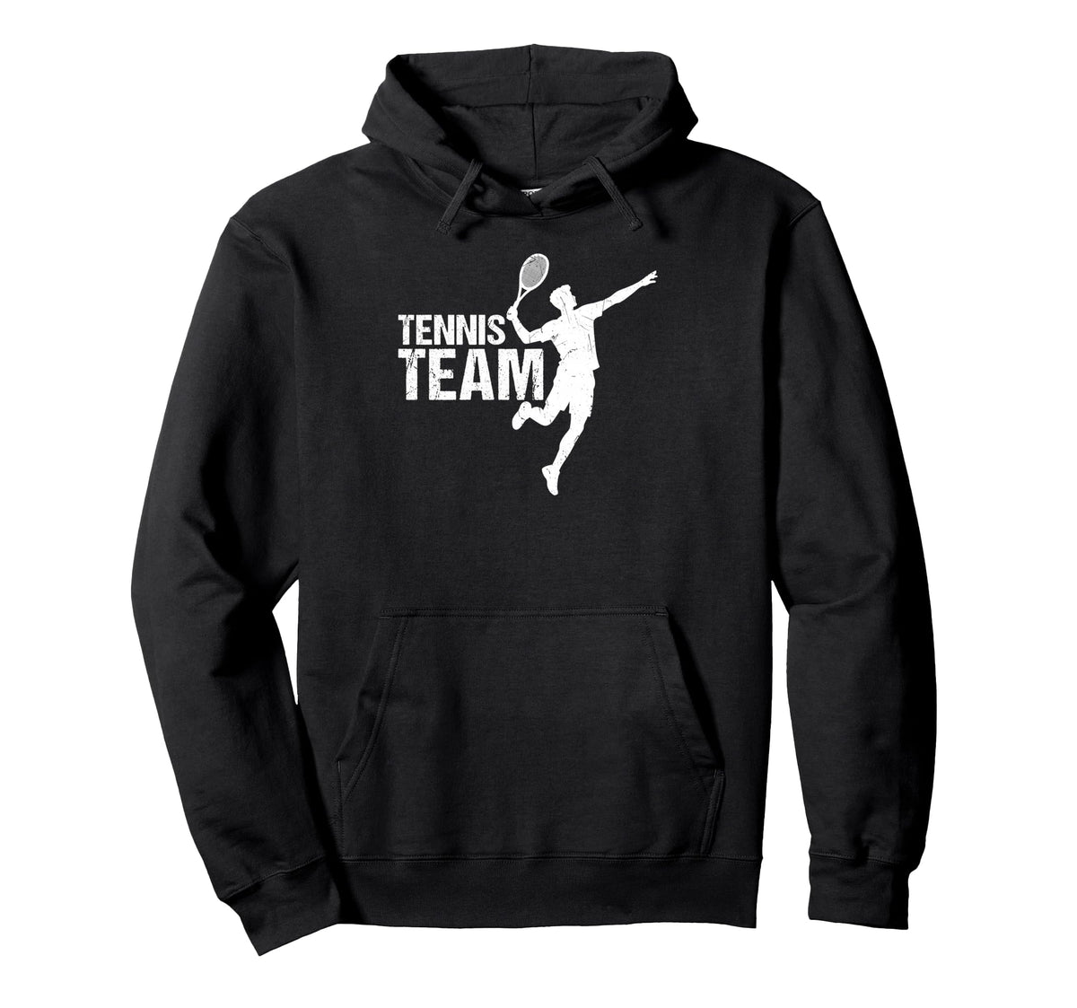 Team Tennis Game Day Sports Parent Hoodie - Graphic Print Unisex