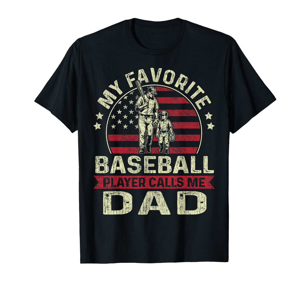 My Favorite Baseball Player Calls Me T-Shirt - Casual Everyday Wear Unisex