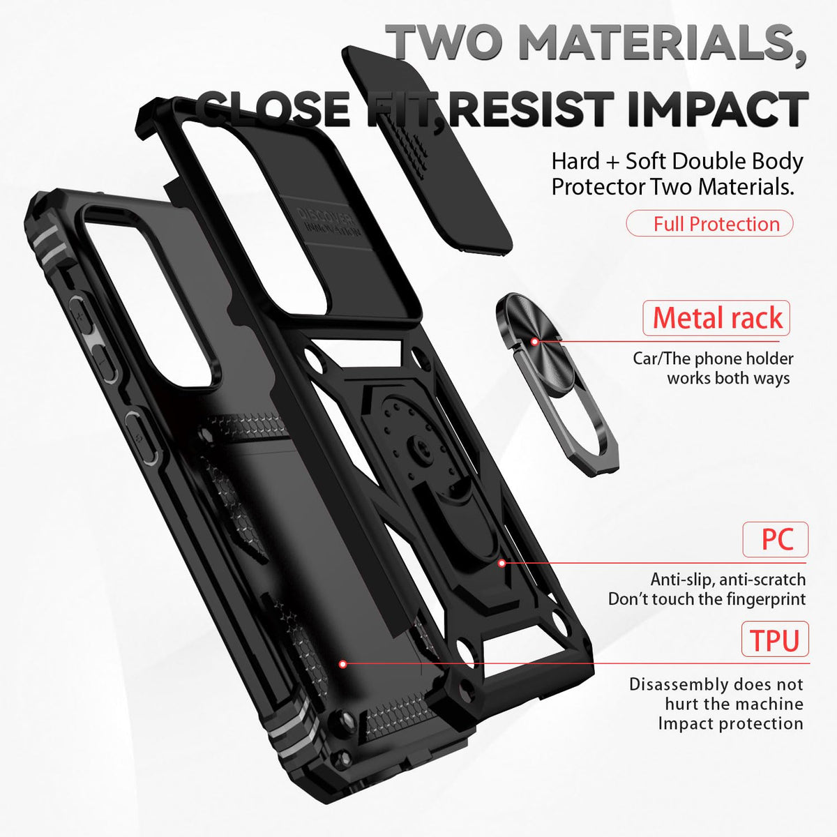 Rugged Phone Case for Samsung Galaxy S23 FE 5G (2023)