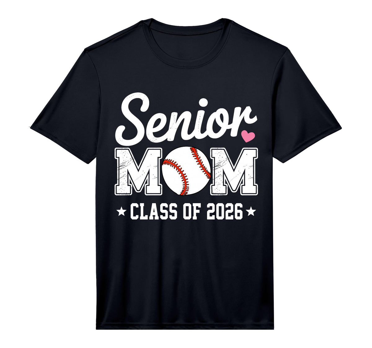 Senior Mom Class 2026 Baseball Mom T-Shirt - Streetwear Style Men Women