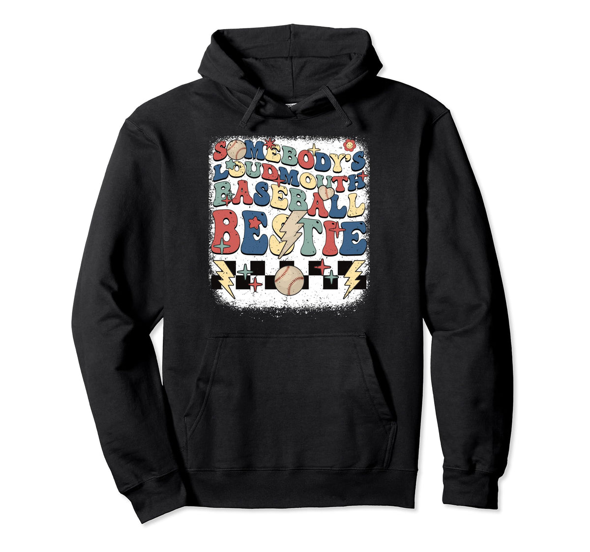 Somebody Loudmouth Bestie Hoodie - Casual Everyday Wear for Adults