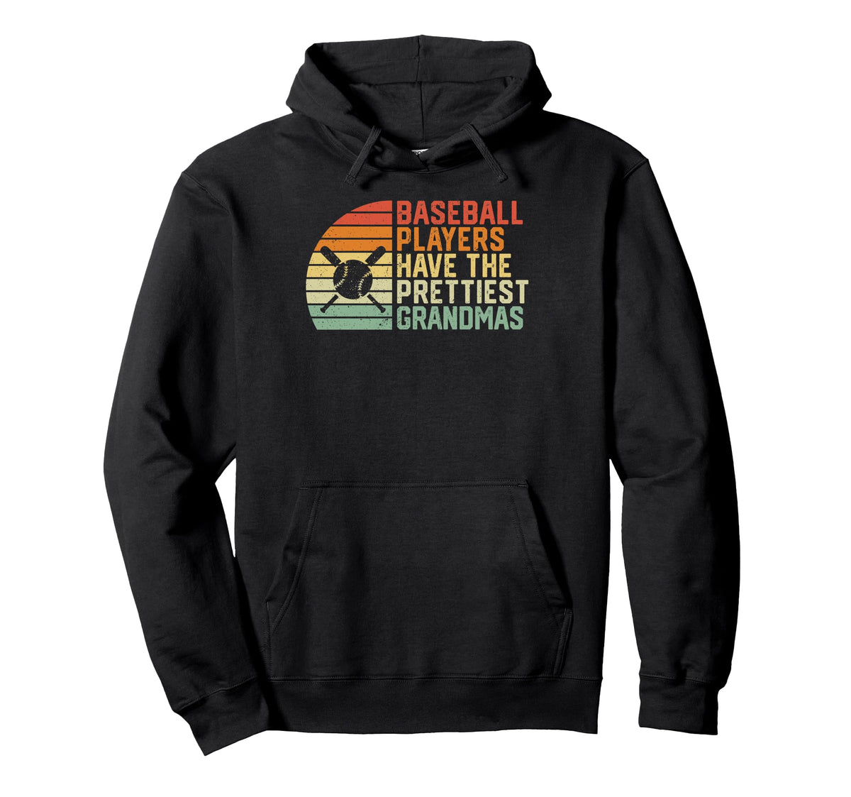 Baseball Players Have Prettiest Grandmas Hoodie - Trendy Graphic Men Women