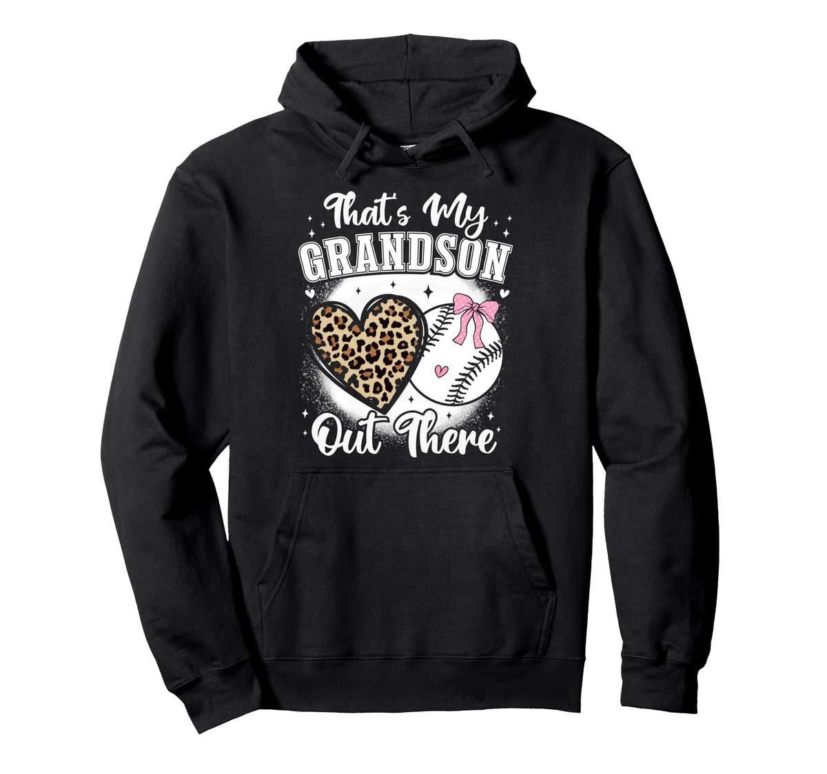 Baseball Grandma Thats My Grandson Hoodie - Minimalist Print Men Women