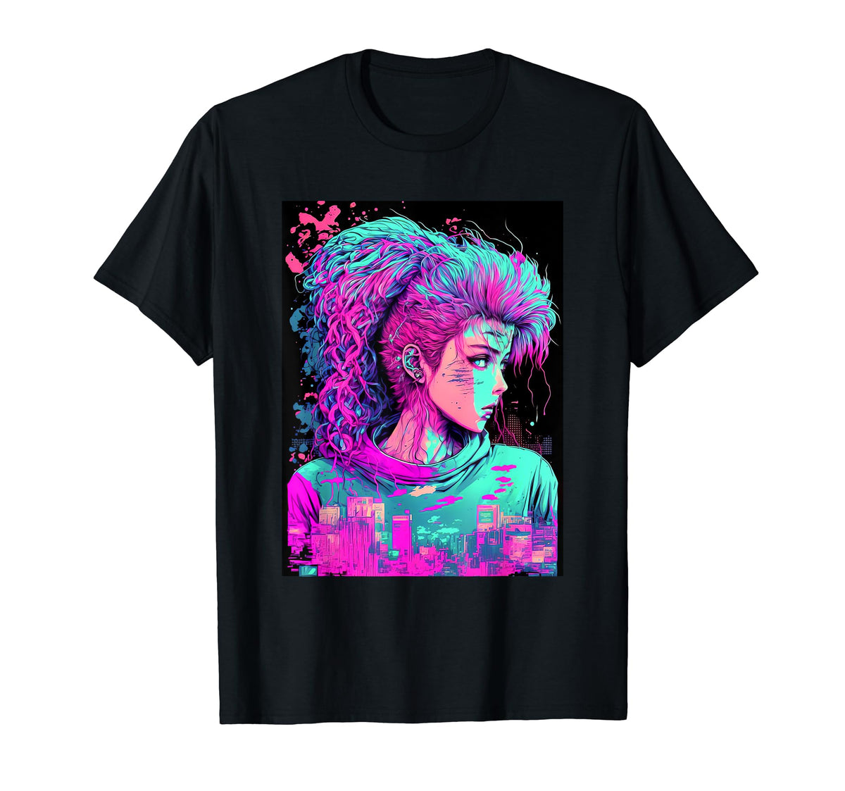 Future Japanese Vaporwave Aesthetic T-Shirt - Streetwear Style for Adults