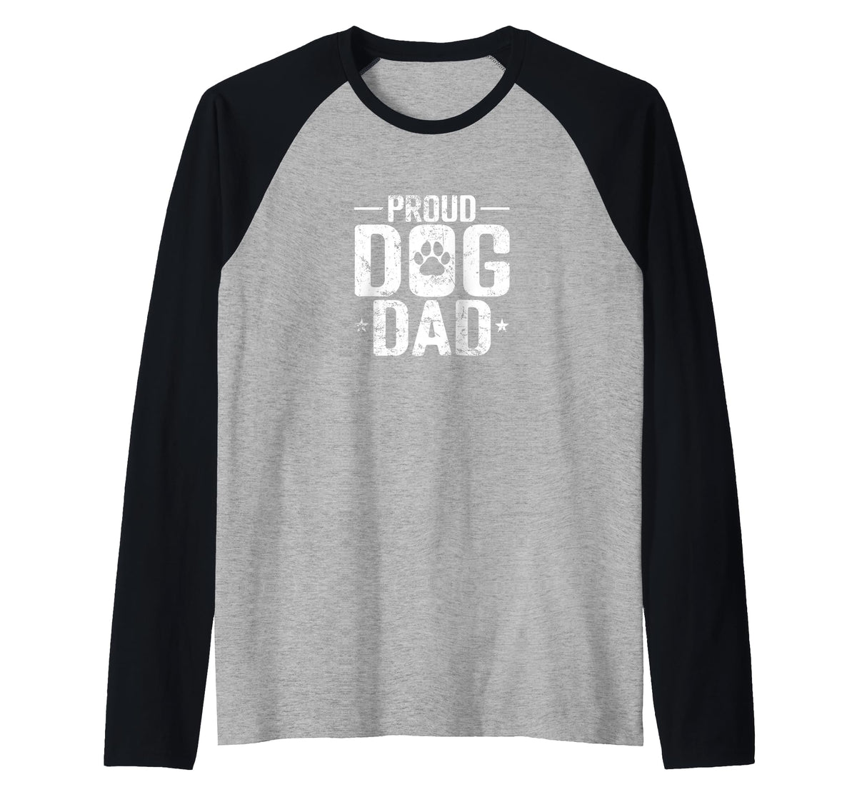 Proud Dog Dad Paw Canine Rescue Dad T-Shirt - Aesthetic Graphic for Adults