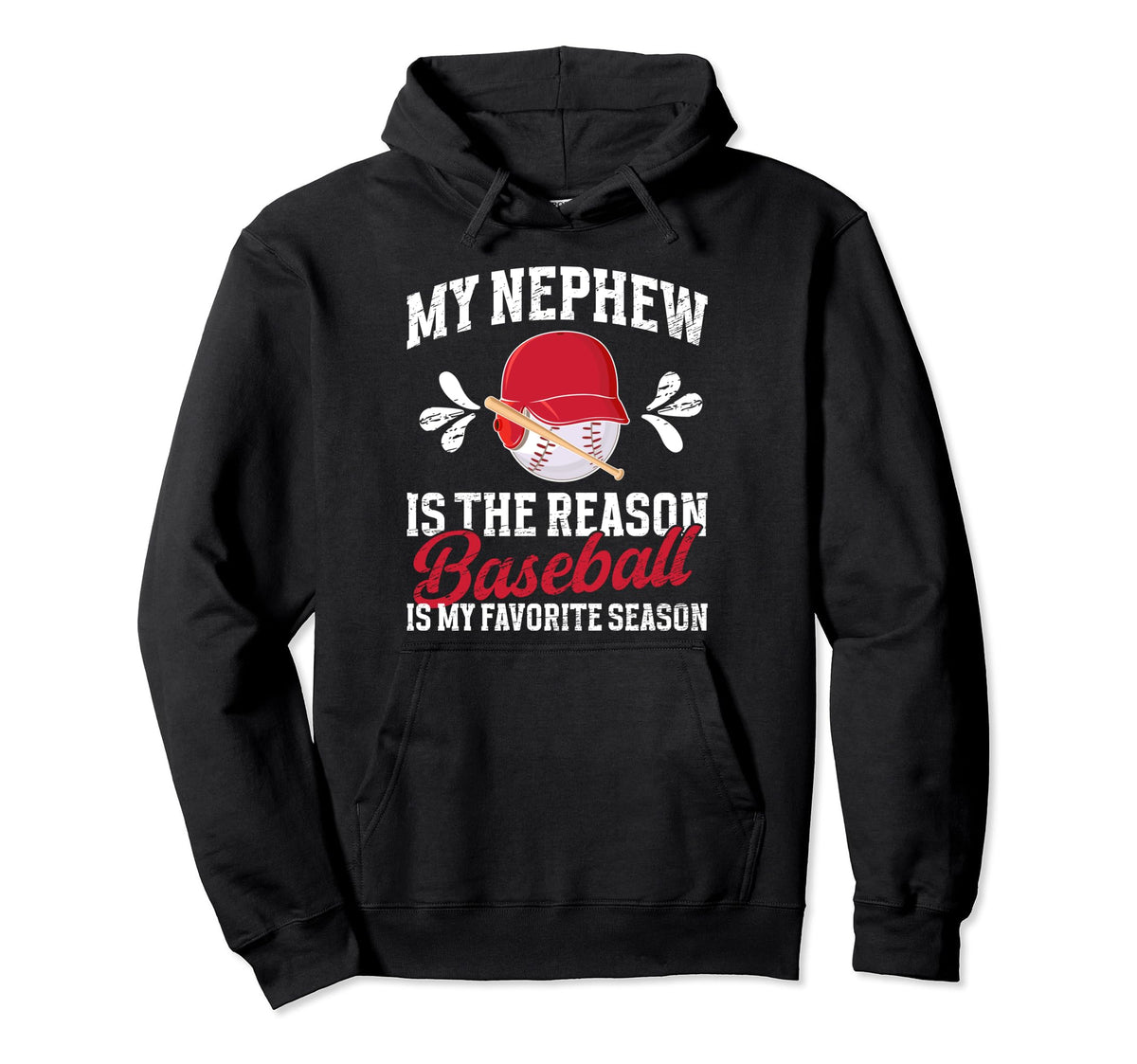My Favorite Season Baseball Aunt Hoodie - Custom Art Print Men Women