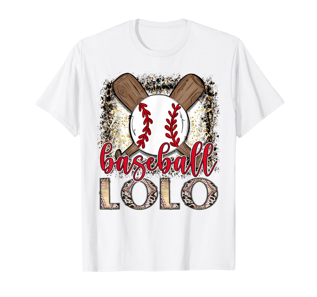 Baseball Lolo Leopard Proud Ball Lolo T-Shirt - Streetwear Style Unisex