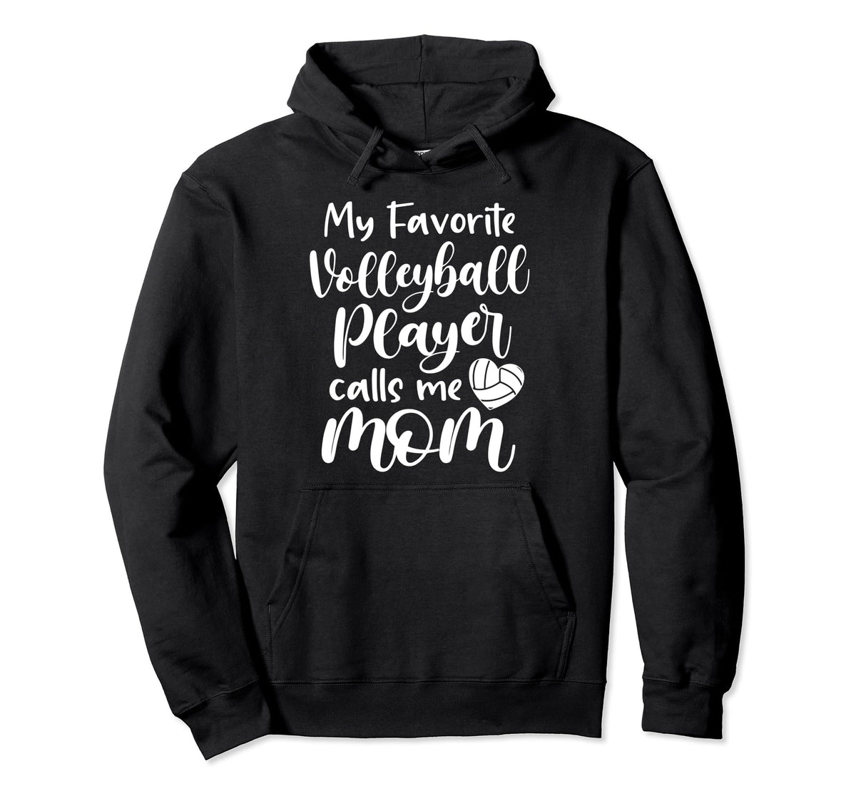 Volleyball Mom My Favorite Softball Hoodie - Custom Art Print Men Women