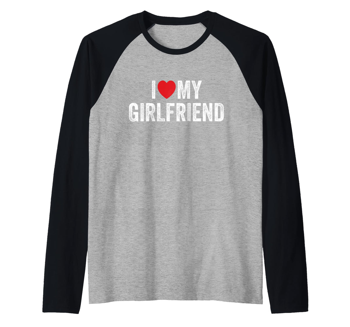 I Love My Girlfriend I Love My T-Shirt - Minimalist Print Men Women