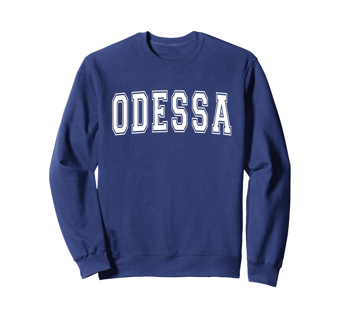 Odessa Tx Texas Usa Sports Sweatshirt - Casual Everyday Wear for Adults